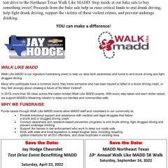 Test Drive and Bake Sale fundraiser