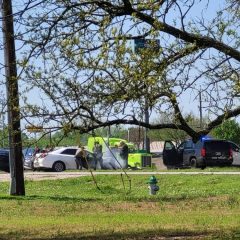 Avoid I-30 South Service Road East of Broadway