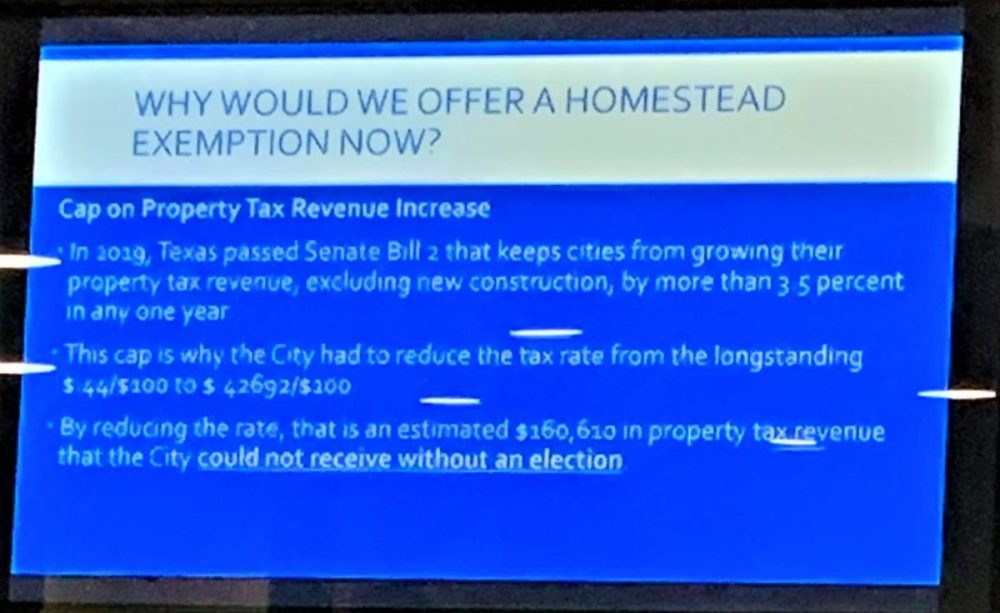 Property Tax Savings: The Impact of Senate Bill 2 on Texas Homestead  Exemption Property Tax Savings