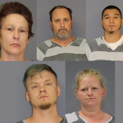 3 Men, 2 Women Jailed Monday On Felony Warrants