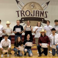 Cumby Seniors Recognized With Scholarships, Certifications