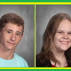 Griffin, Alberts Recognized As Top Miller Grove 8th Graders