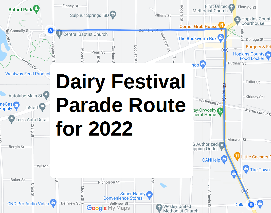 2022 Dairy Festival Parade To Be Held Saturday, But Parade Route