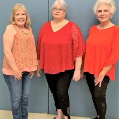 Ms. Hopkins County Senior Pageant Contestants Mary Lynne Anderson, Barbara Grubbs & Valerie Ross