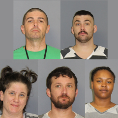 5 Booked Into County Jail On Violation Of Probation Warrants And 1 On  A Parole Warrant