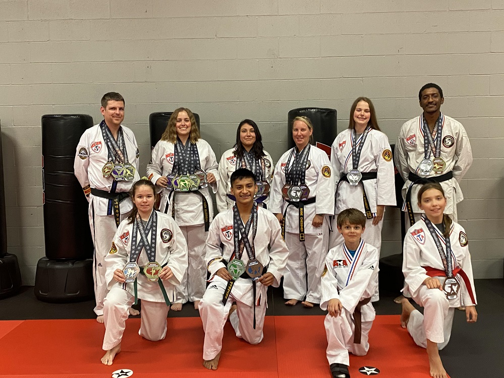 Students from Sulphur Springs ATA Martial Arts