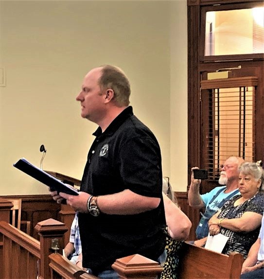 County Judge Presented Petition Asking For Election To Make Dike A Type