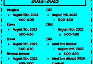 SSISD Hosting Meet The Teacher, Other Activities To Help Students Get Ready For New School Year