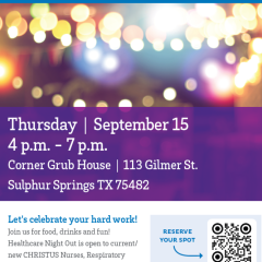 CHRISTUS Networking Night Is Looking For You