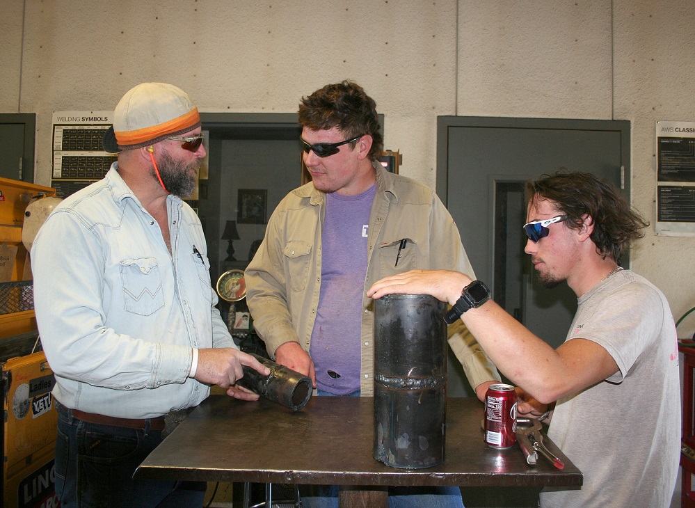 Paris Junior College Sulphur Springs Siddens welding
