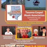 The Texoma Gospel Music Association Convention and Gathering to be Held in Sulphur Springs October 7-8