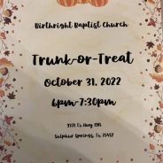 Trunk or Treat October 2022