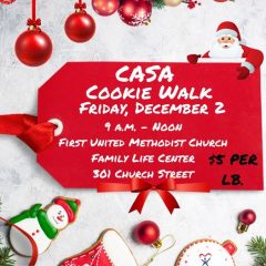 Hopkins County CASA Cookie Walk Returns Dec. 2, 2022
