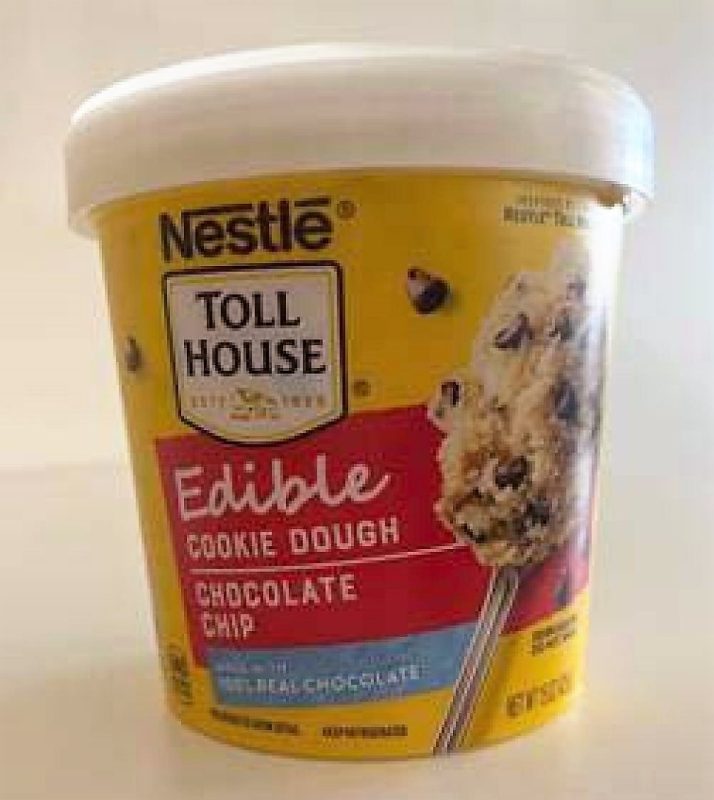 Voluntary Recall NESTLÉ® TOLL HOUSE Edible Chocolate Chip Cookie Dough