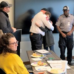 Four EMS Staff Recognized During Hospital District Board Meeting — 3 Receive Pins For Efforts Saving A Life, 1 For 36 Years Service