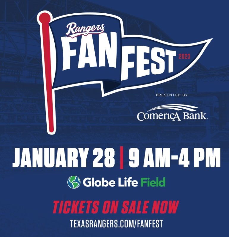 Texas Rangers Fan Fest 2023 Coming January 28 Ksst Radio