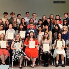 64 SSHS Students Inducted Into Gladys Alexander Chapter Of NHS