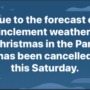 Christmas In The Park Cancelled