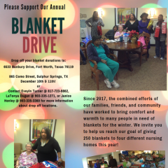 Annual Blanket Drive