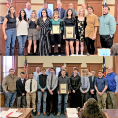 Top State Runners Recognized By Hopkins County Commissioners Court