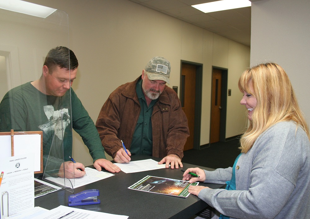 Paris Junior College Sulphur Springs enroll weld