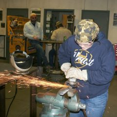 Paris Junior College Sulphur Springs Center Welding Student Harlie Harred