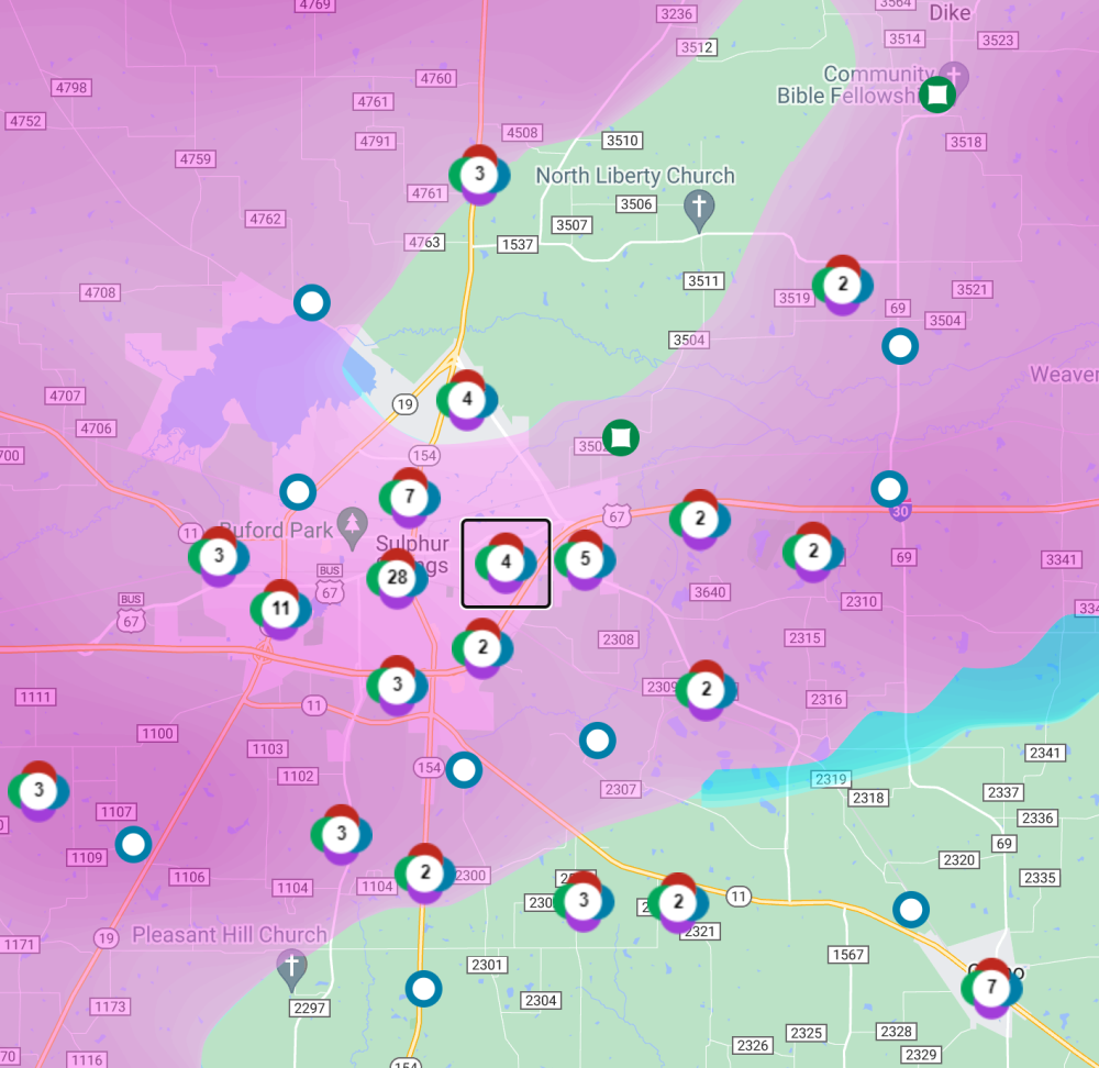 Power Outage Reports in Sulphur Springs Ksst Radio