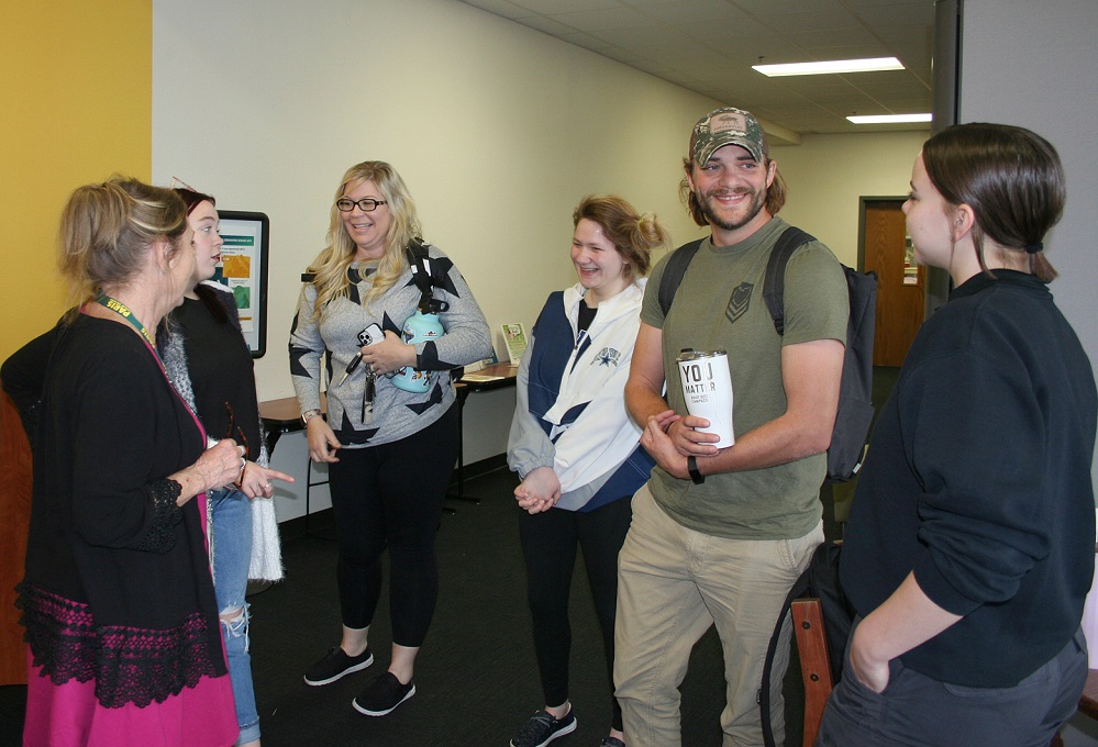 Paris Junior College Sulphur Springs students visit