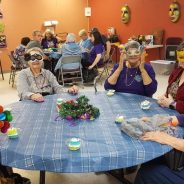 Senior Center Celebrates Mardi Gras