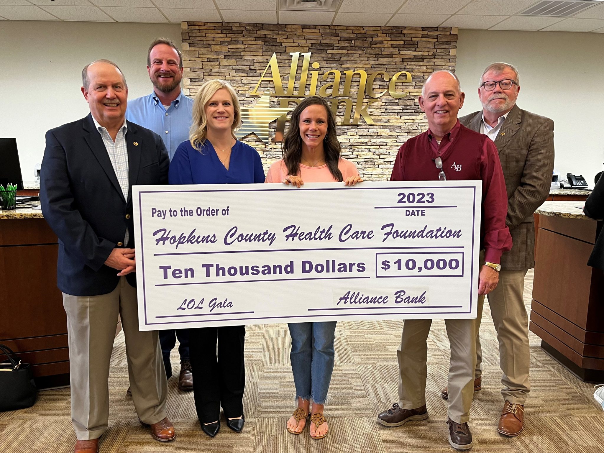 Alliance Bank sponsors Lights Of Life Gala Ksst Radio