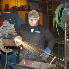 From the Welding School at the Paris Junior College Sulphur Springs Center