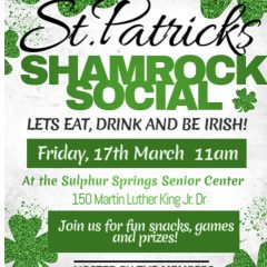 Senior Center St. Patrick’s Shamrock Social
