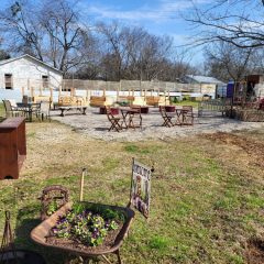 CraversTX Community Garden Spring Tea Party