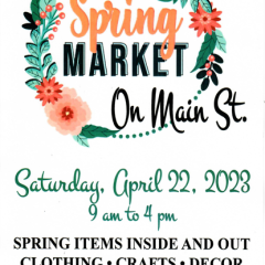 Sulphur Springs Spring Market On Main St.