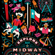 State Fair Of Texas Unveils 2023 Commemorative Theme Art, “Explore The Midway”