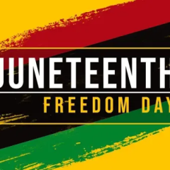 Federal Holiday Juneteenth on Monday June 19th