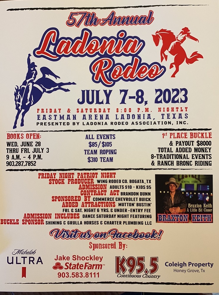 Ladonia Rodeo Poster