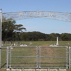 Mt. Sterling Homecoming Meeting This Month