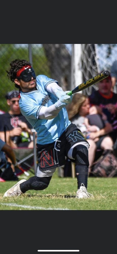 Beep Baseball Player