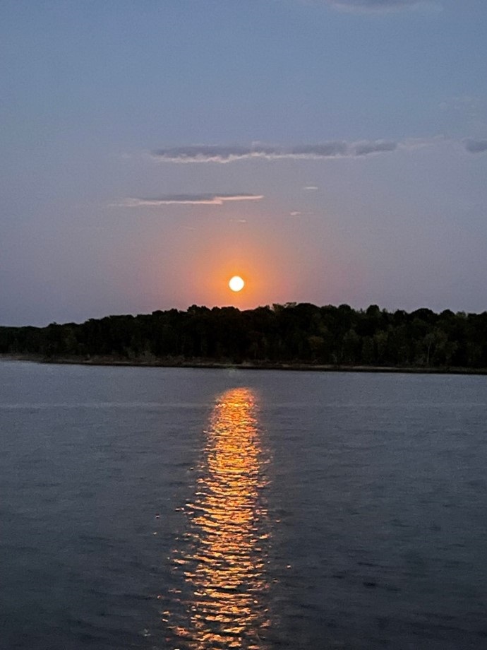 Cooper Lake moonglow