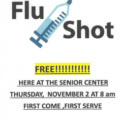 Free Flu Shots for Seniors