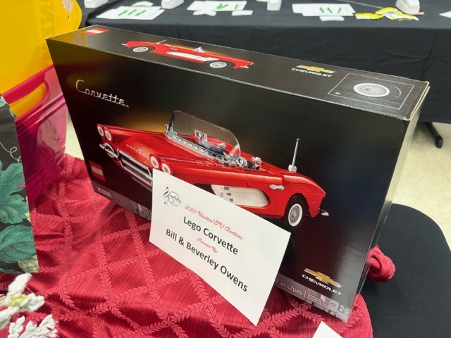 Lego corvette 2023 Symphony Auction