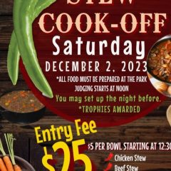 Cancelled: Stew Cook-Off December 2nd, 2023