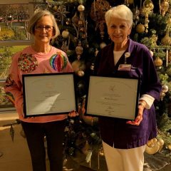 CHRISTUS Mother Frances Hospital Volunteers Ann Hudson and Wanda Galyean, Received the President’s Lifetime Achievement Award