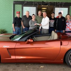 Sulphur Springs Corvette Club Donates to Meal-A-Day Program