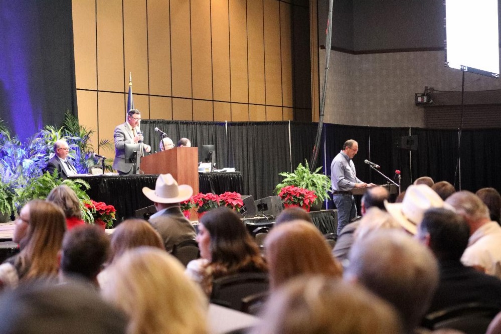 Texas Farm Bureau voting delegates considered state and national policy resolutions at the organization's 90th Annual Meeting in Frisco