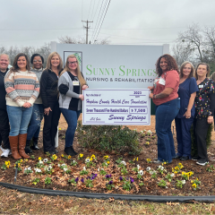 Sunny Springs Nursing & Rehab Sponsors the 18th Annual Gala