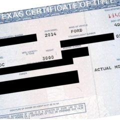 Buyer Beware: Texas DMV Recommends How to Check For a Valid Vehicle Title