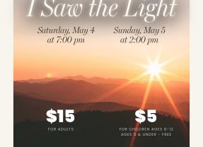 A Second Cup of Coffee About Choral Society Concert “I Saw the Light”