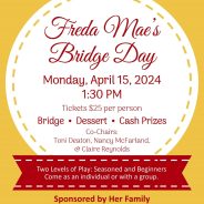 Northeast Texas Children’s Museum to Hold Annual Freda Mae’s Bridge Day Fundraiser April 15th